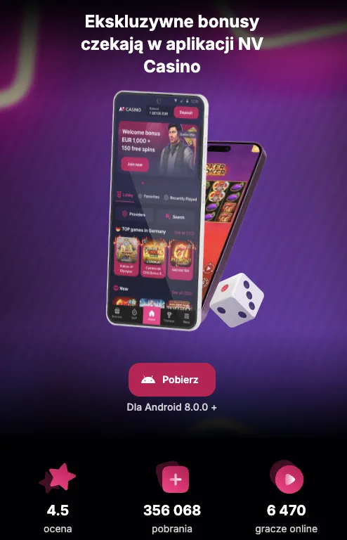 Aplikacja NV Casino